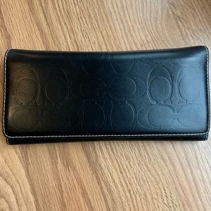 Coach genuine leather wallet